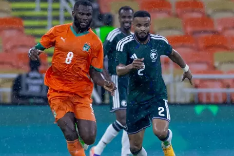 منتخب السعودية يهزم كوت ديفوار وديًا 